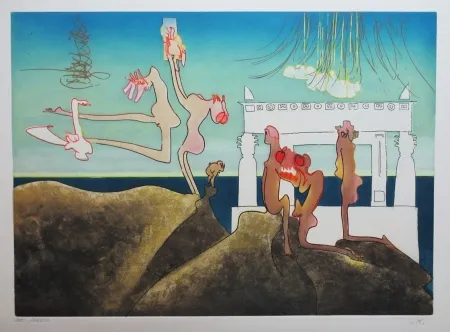 エッチングと　アクチアント Matta - L'Arc obscur des heures