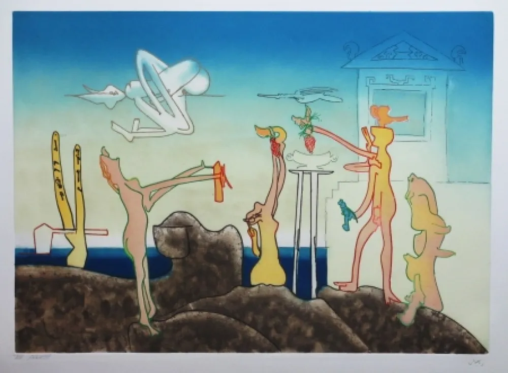 エッチングと　アクチアント Matta - L'Arc obscur des heures