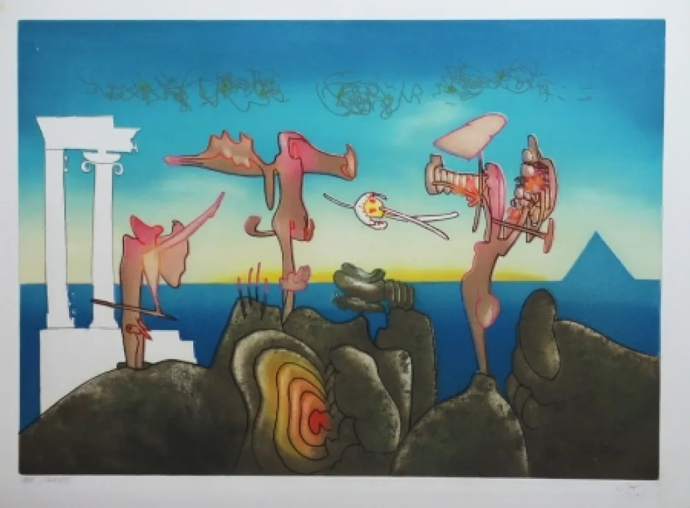 エッチングと　アクチアント Matta - L'Arc obscur des heures