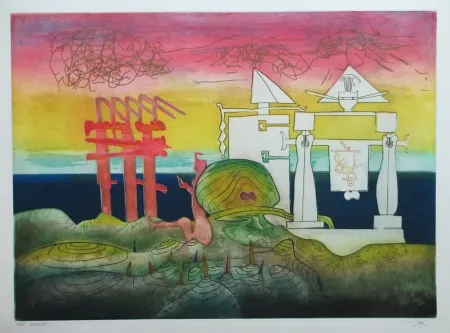 エッチングと　アクチアント Matta - L'Arc obscur des heures