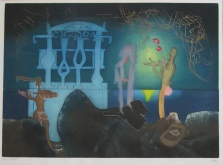 エッチングと　アクチアント Matta - L'arc obscur des heures