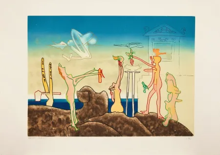 エッチングと　アクチアント Matta - L'Arc obscure des heures