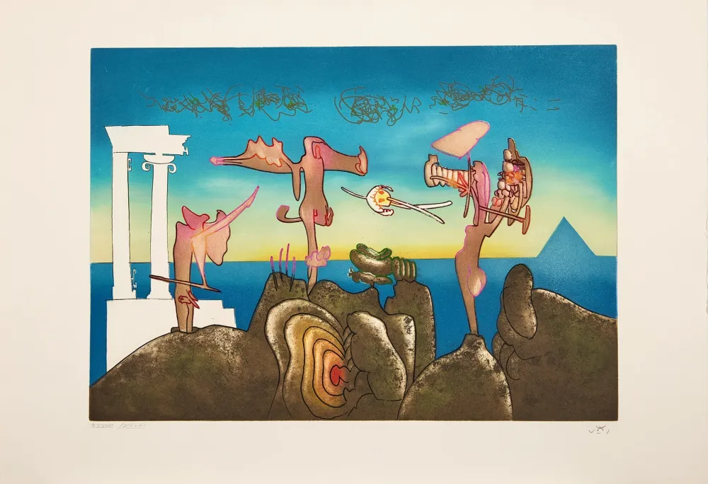 エッチングと　アクチアント Matta - L'Arc obscure des heures