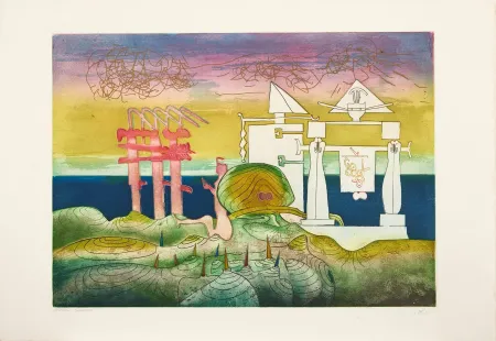 エッチングと　アクチアント Matta - L'Arc obscure des heures