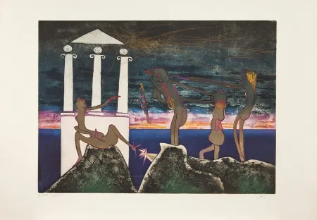 エッチングと　アクチアント Matta - L'Arc obscure des heures