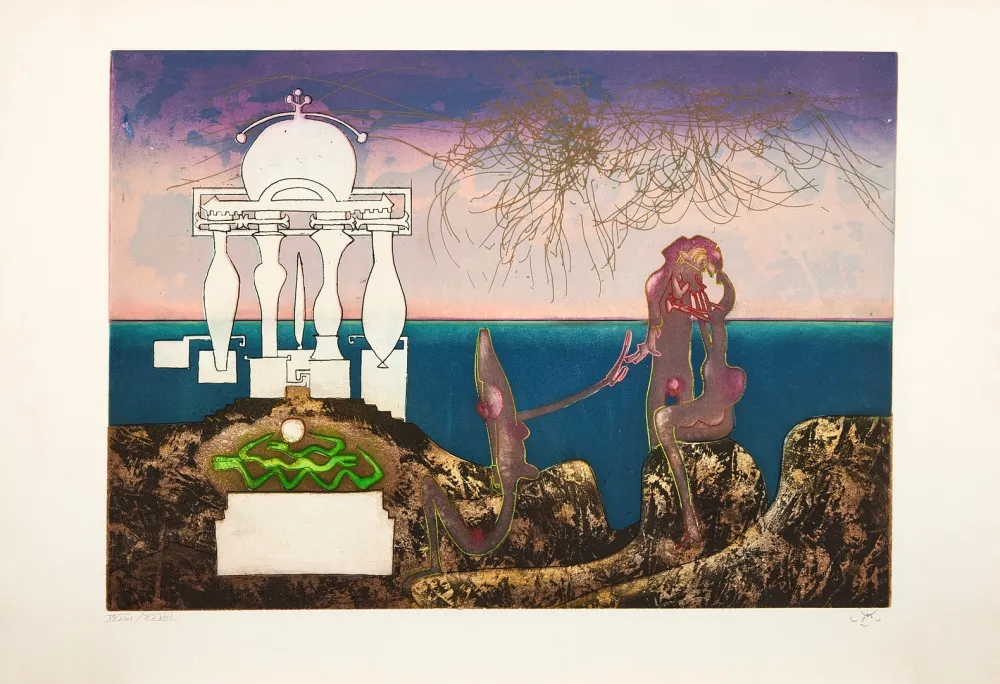 エッチングと　アクチアント Matta - L'Arc obscure des heures