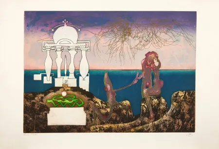 エッチングと　アクチアント Matta - L'Arc obscure des heures