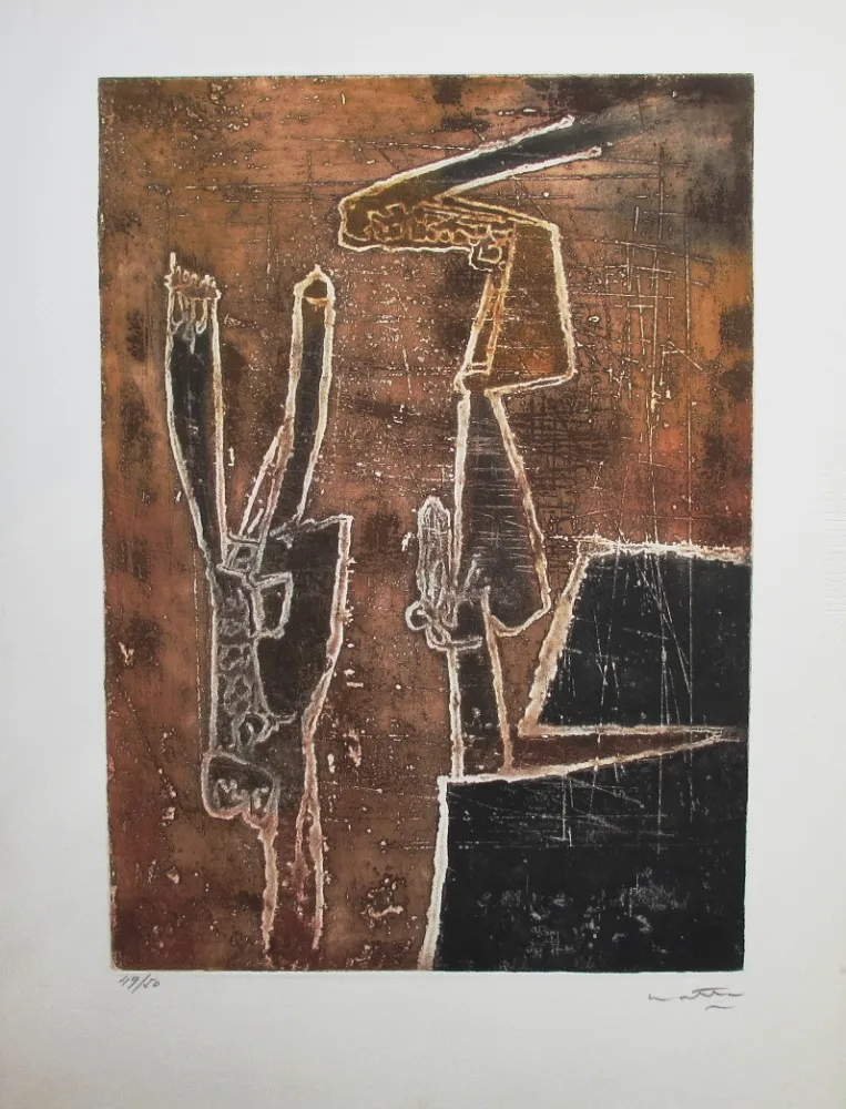 エッチングと　アクチアント Matta - Le Mur