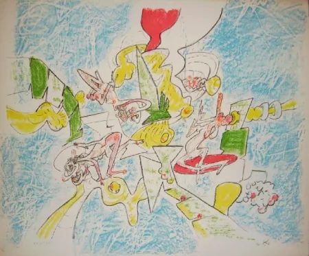 リトグラフ Matta - L'effet Gabriel