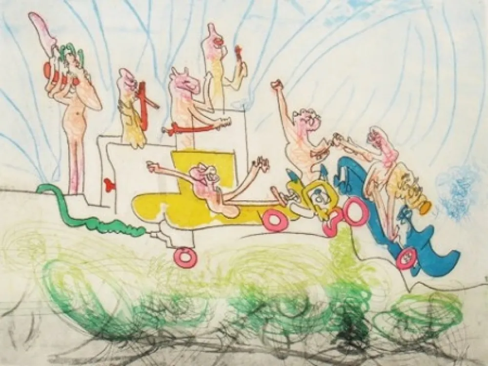 エッチングと　アクチアント Matta - Les Oh  Tomobiles