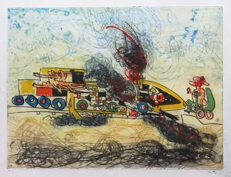 エッチングと　アクチアント Matta - Les Oh' Tomobiles (Planche 4)