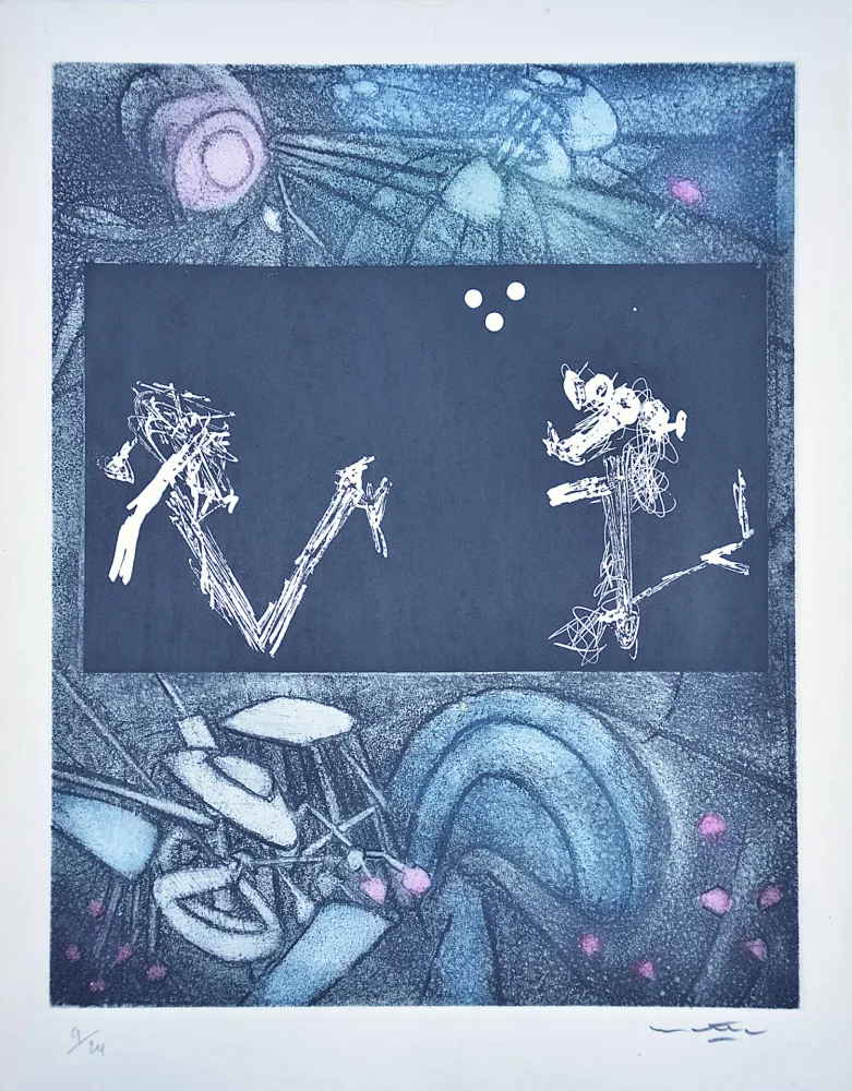 エッチングと　アクチアント Matta - Les Voix 