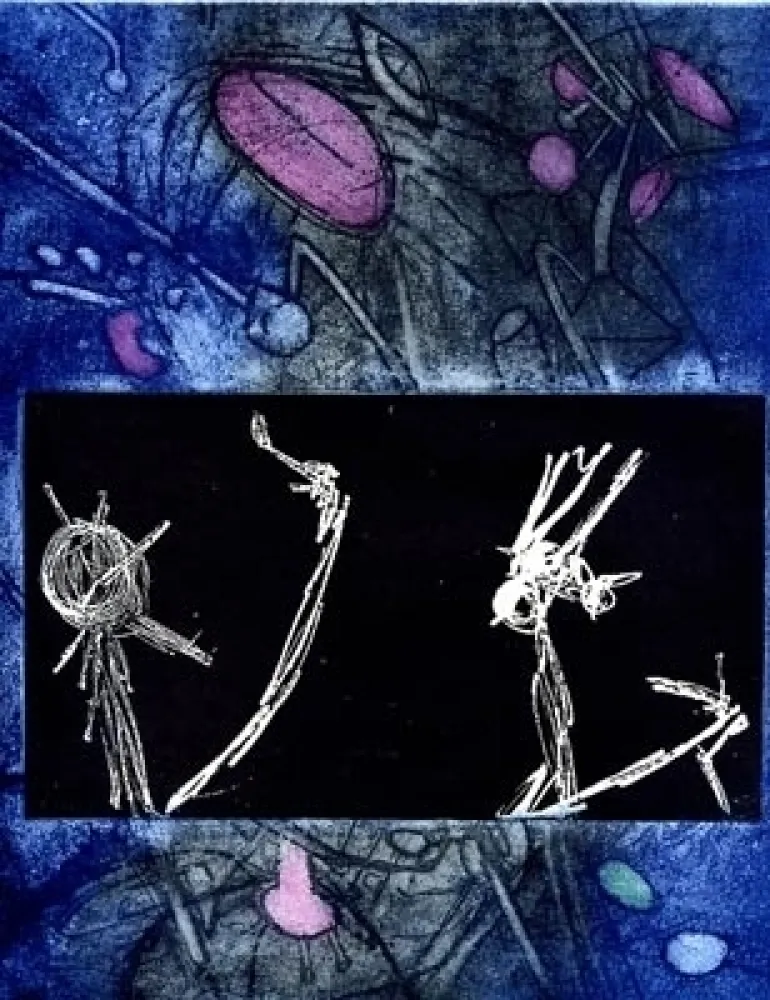 エッチングと　アクチアント Matta - Les voix  (suite)