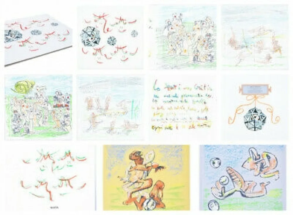 リトグラフ Matta - Music Foot