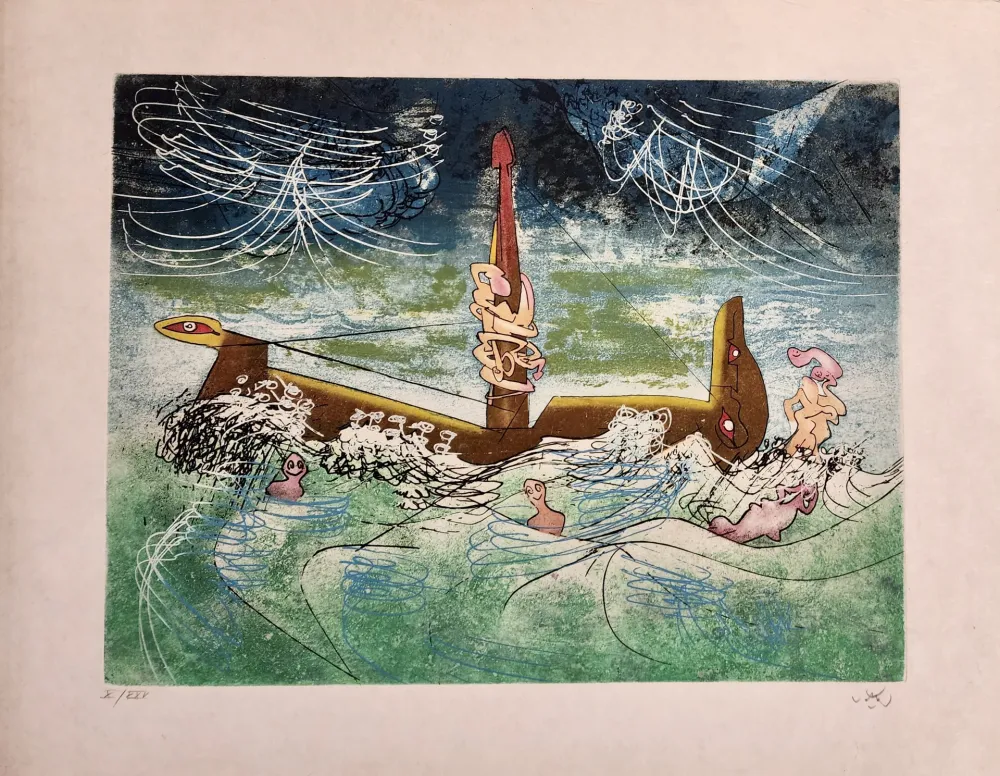 彫版 Matta - N'ou's from Hom'mere II L Eautre