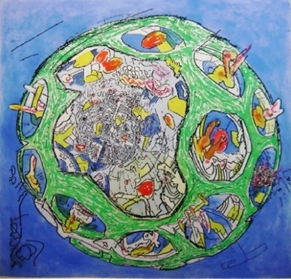 シルクスクリーン Matta - N'ous T'ous