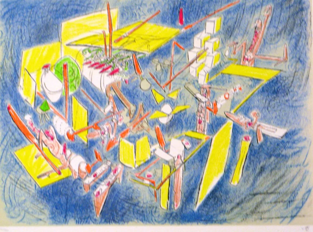 リトグラフ Matta - Octravi