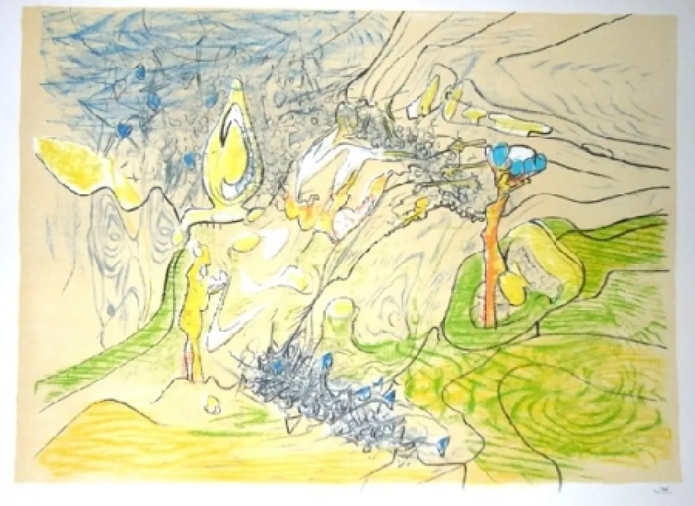 リトグラフ Matta - O'nain de Venus