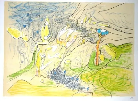 リトグラフ Matta - O'nain de Venus