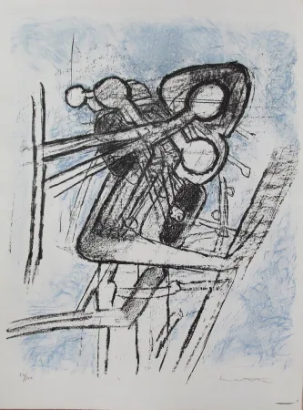 リトグラフ Matta - Onze formes du doute