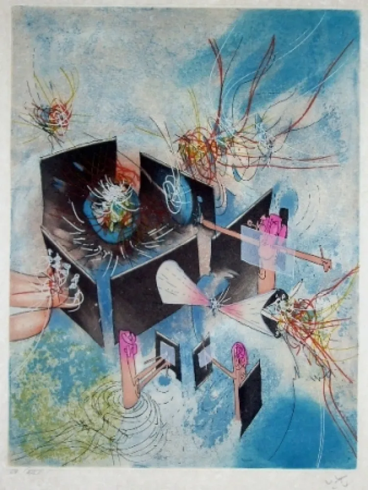 エッチングと　アクチアント Matta - Paterminant de l'Enfance