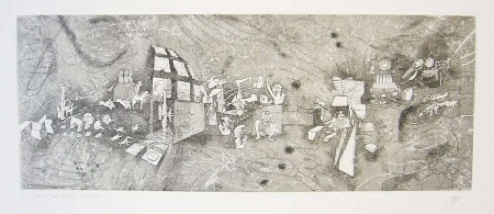 エッチング Matta - Sans titre