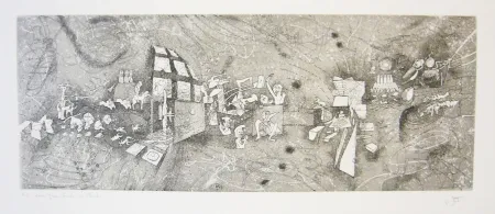 エッチング Matta - Sans titre