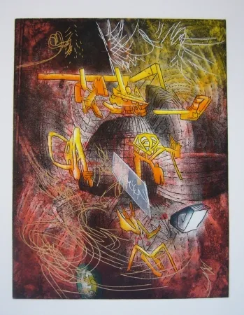 エッチングと　アクチアント Matta - Sans titre