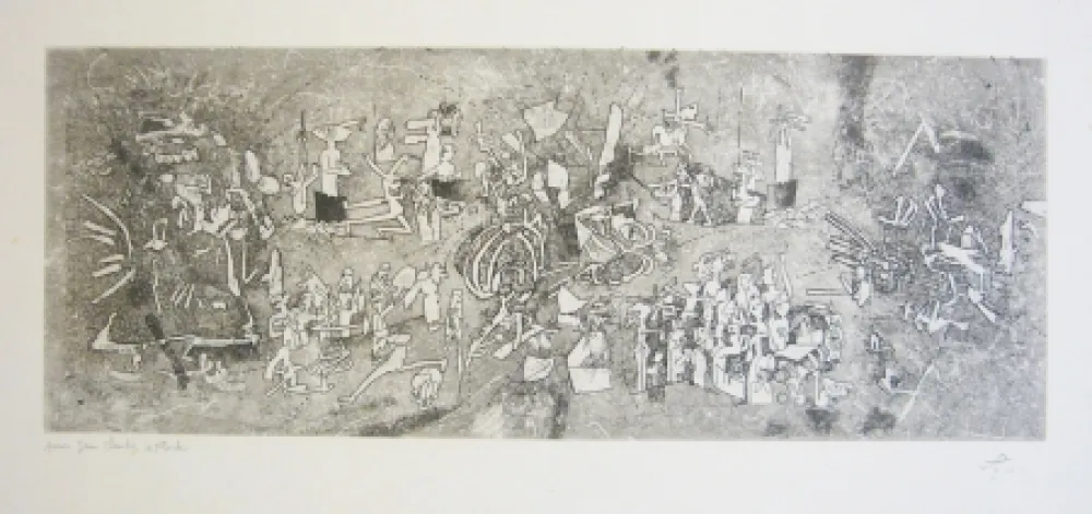 エッチング Matta - Sans titre