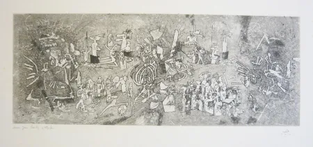 エッチング Matta - Sans titre