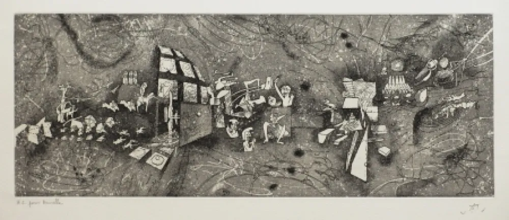 エッチング Matta - Sans titre 