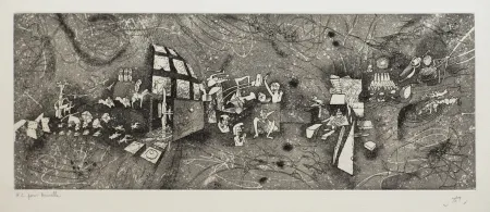 エッチング Matta - Sans titre 