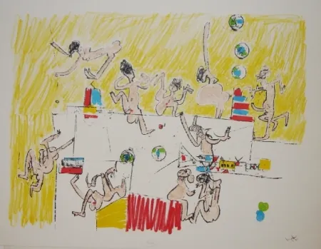 リトグラフ Matta - Sans titre