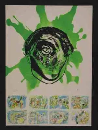 リトグラフ Matta - Sans titre