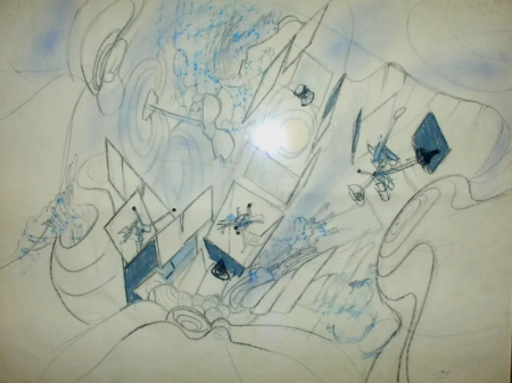 リトグラフ Matta - Sans Titre