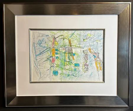 技術的なありません Matta - Sans Titre Original Mixed Media With Collage (2)