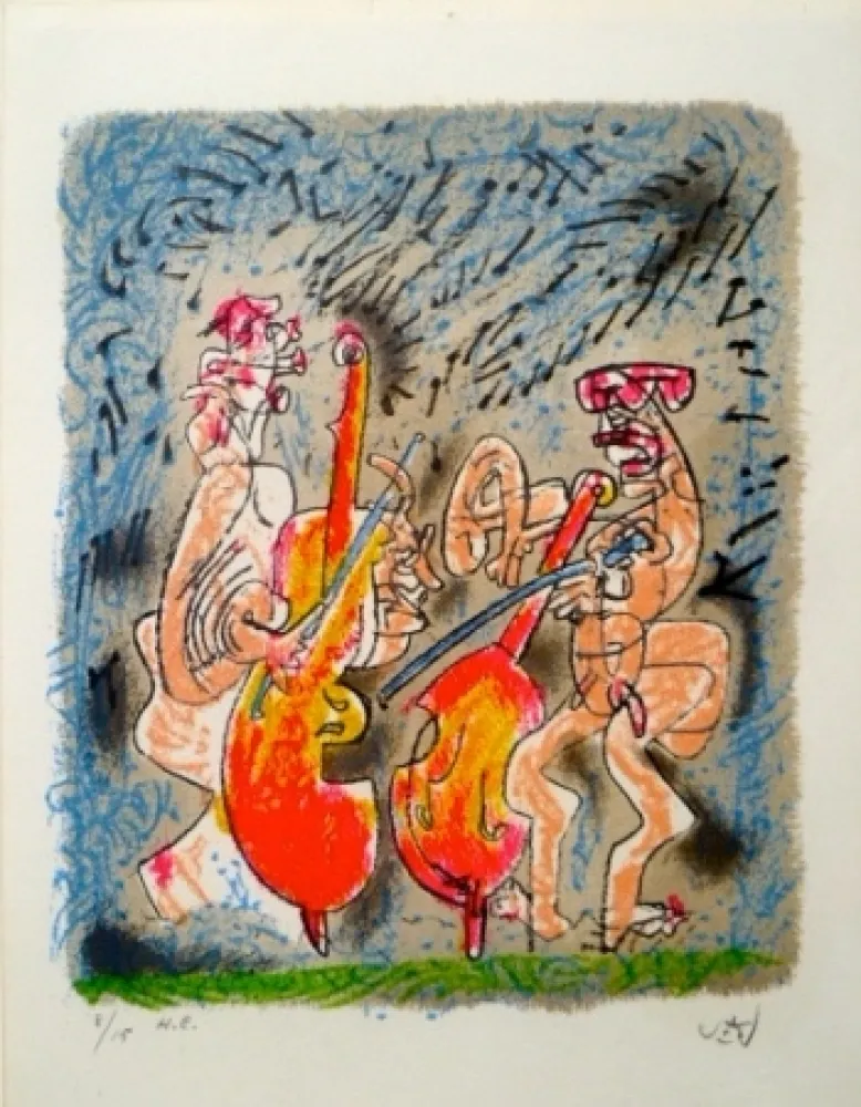 リトグラフ Matta - Sin Título