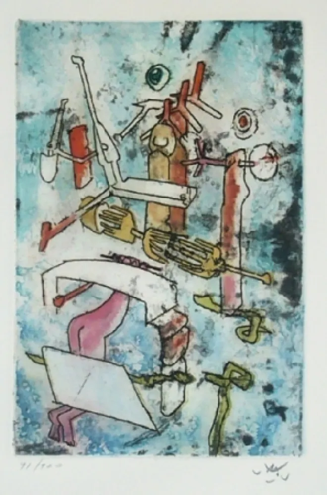 エッチングと　アクチアント Matta - Songe Songé