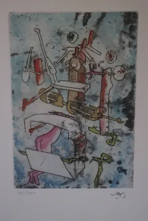 エッチングと　アクチアント Matta - Songes songés.