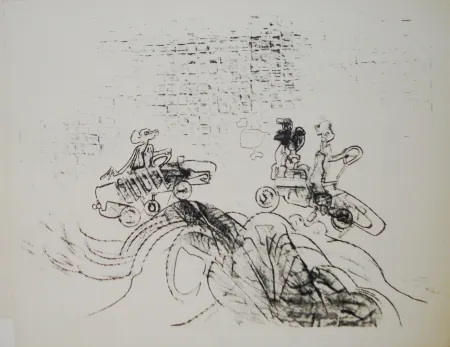 リトグラフ Matta - The Car-Boys