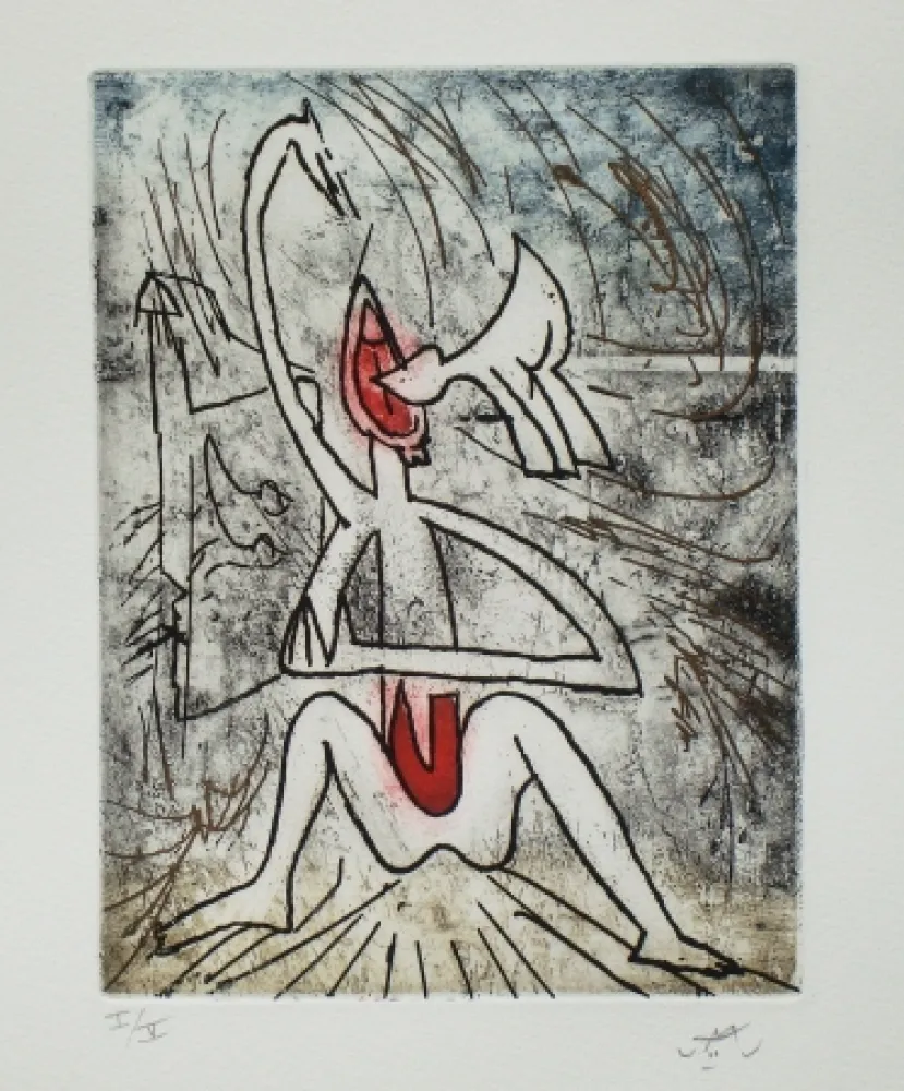 エッチングと　アクチアント Matta - Titre inconnu