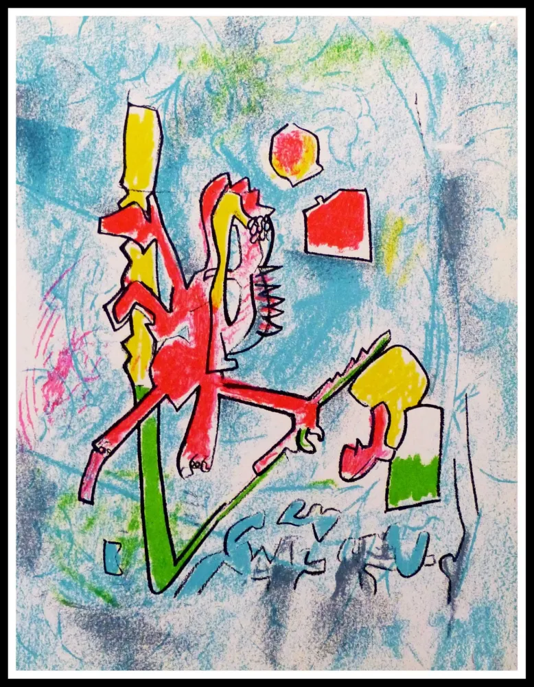 リトグラフ Matta - TOUT SE TIENT