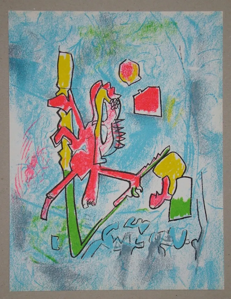 リトグラフ Matta - T'ou't se tient