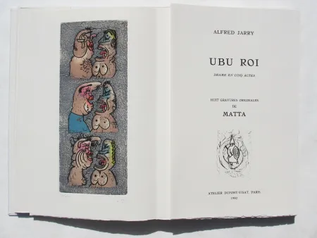 エッチングと　アクチアント Matta - Ubu Roi. Drame en cinq Actes