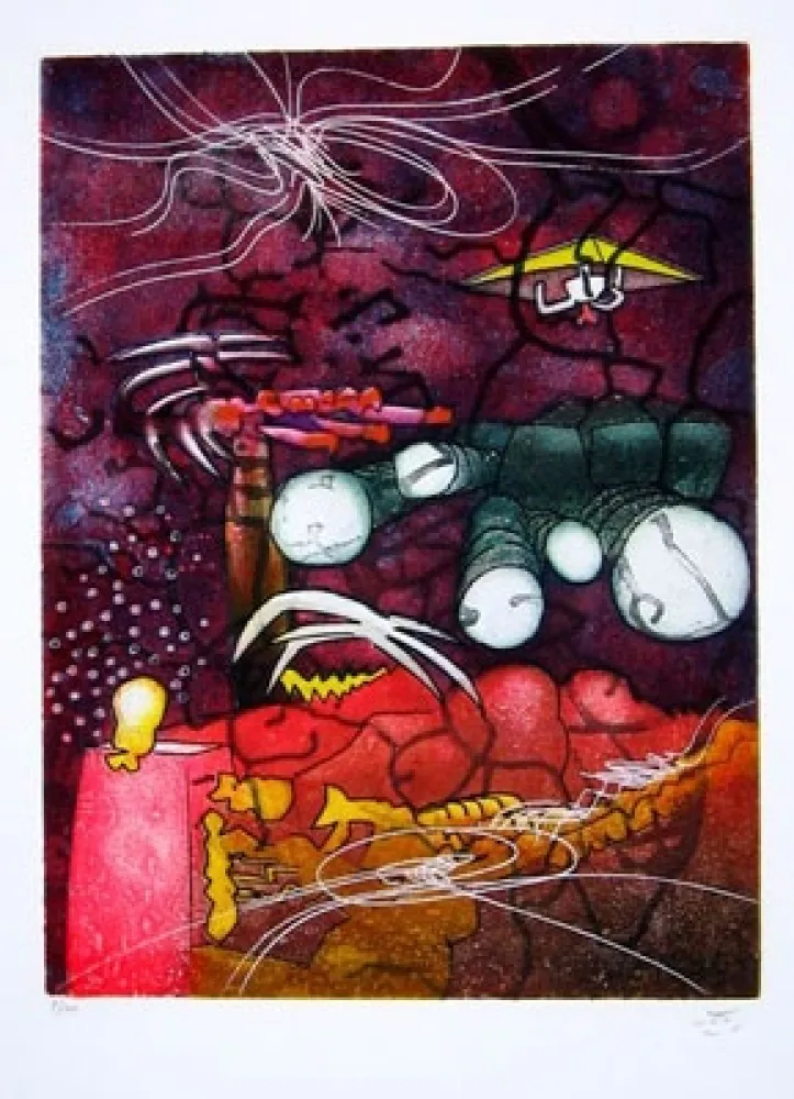 エッチング Matta - UNE SAISON EN ENFER (Carpeta)