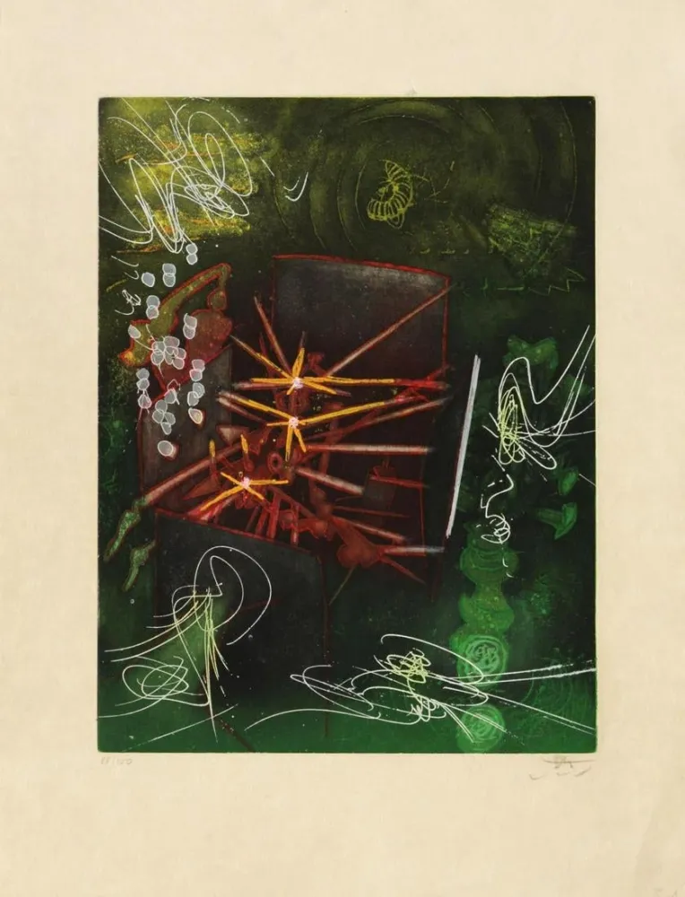 エッチングと　アクチアント Matta - Untitled from 