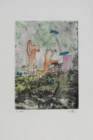 エッチングと　アクチアント Matta - Vivante mortalité 3