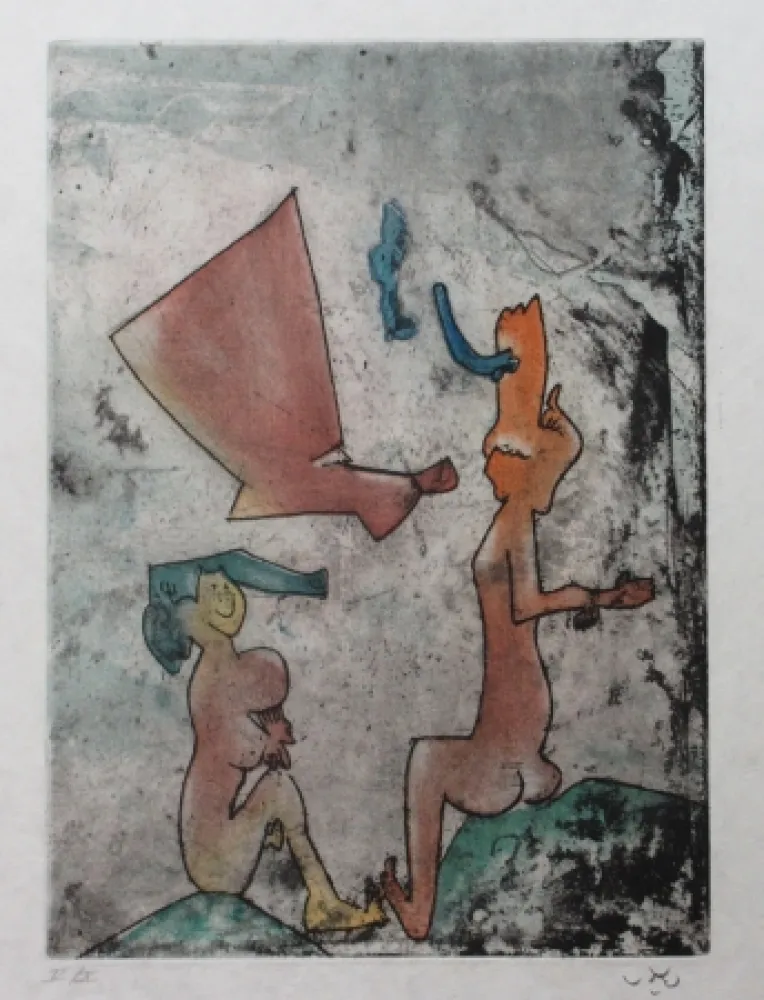 エッチングと　アクチアント Matta - Vivante mortalité (Planche 7)