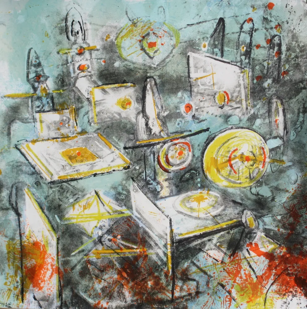 リトグラフ Matta - Voies nucléaires (USUOA)