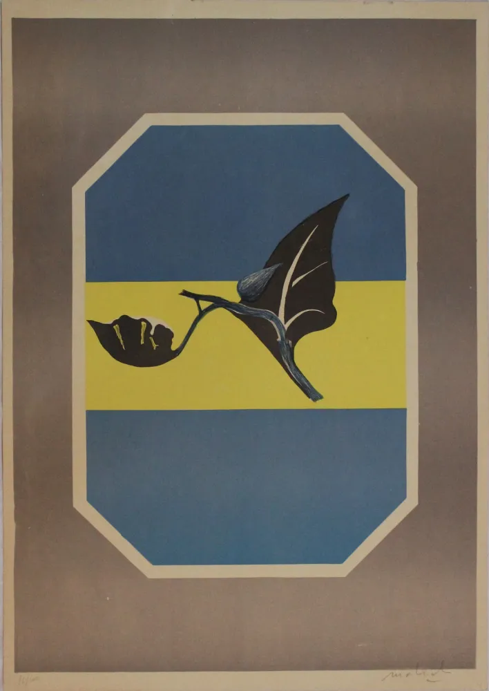 リトグラフ Mattioli - Composizione in grigio